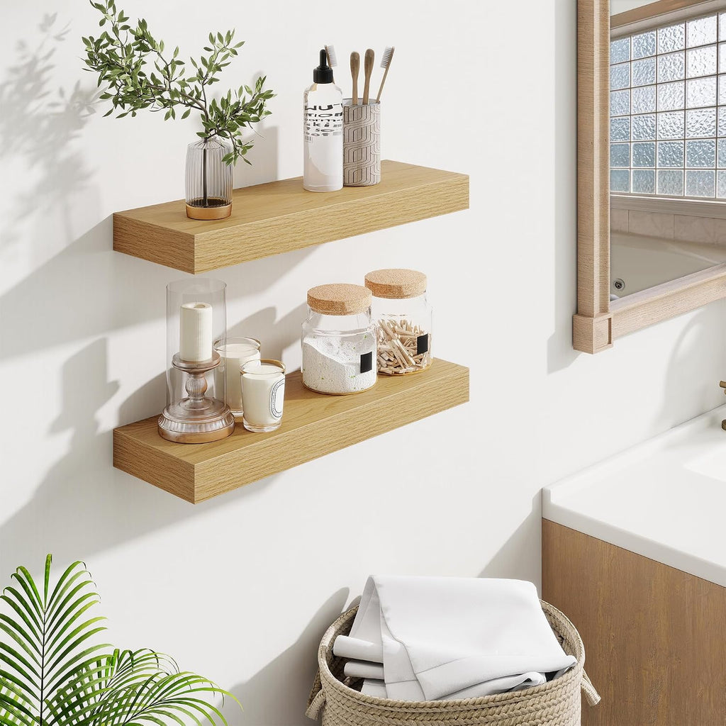 fun memories floating shelves bathroom for wall mounted shown in use