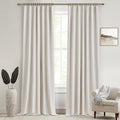 100 Percent Blackout Sliding Glass Door Curtains 120 Inches Long 2 Panels
