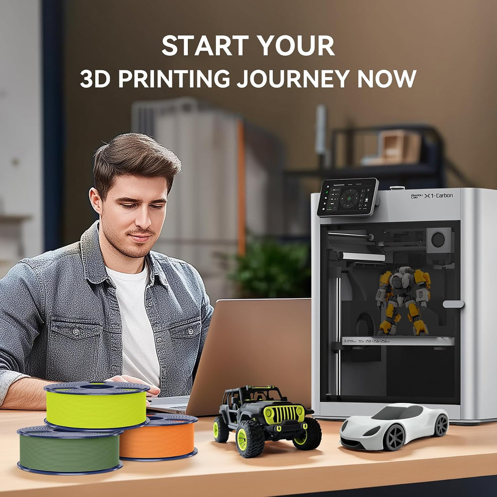 SUNLU 4KG Bundle PLA Matte 1.75mm, Matte Surface 3D Printer Filament