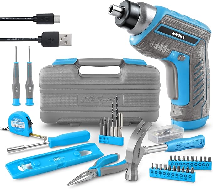 Hi-Spec 35pc Blue Tool Kit