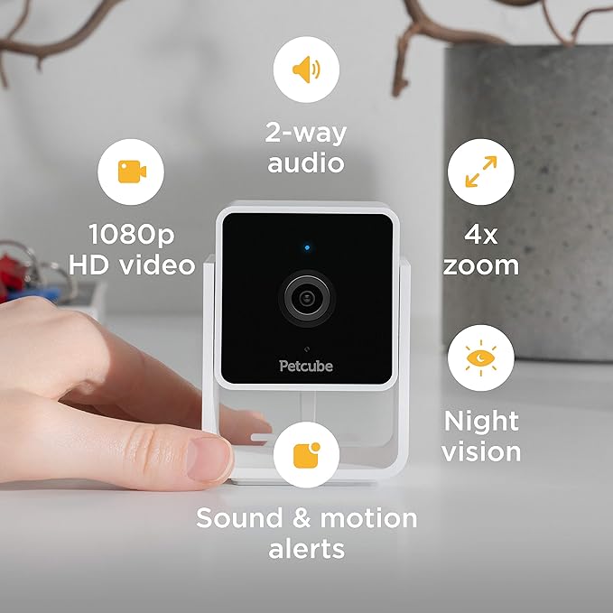 Petcube Cam Pack of 3 Indoor Home Security Cameras