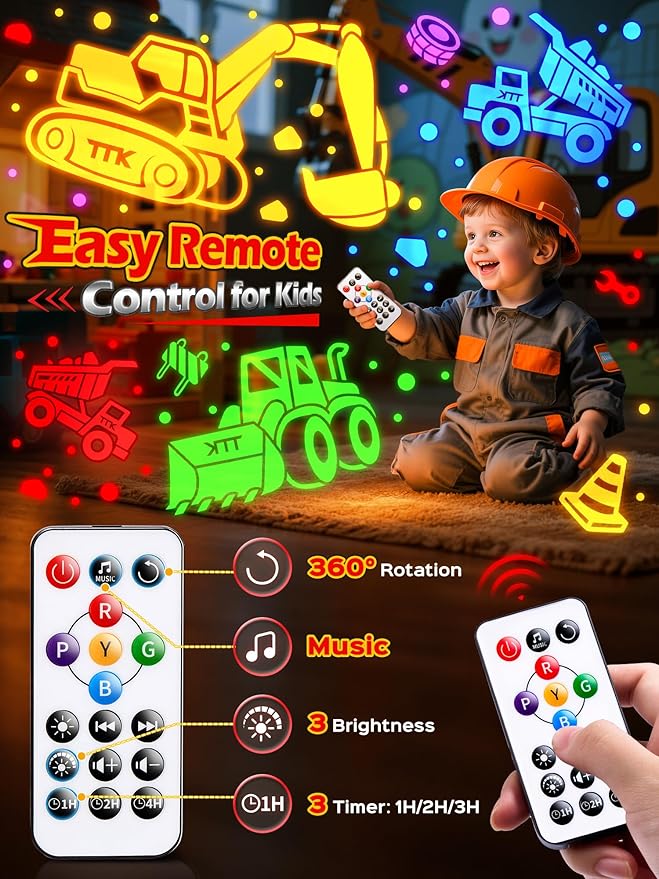 Beast Truck Dinosaur Toys Egg Night Light
