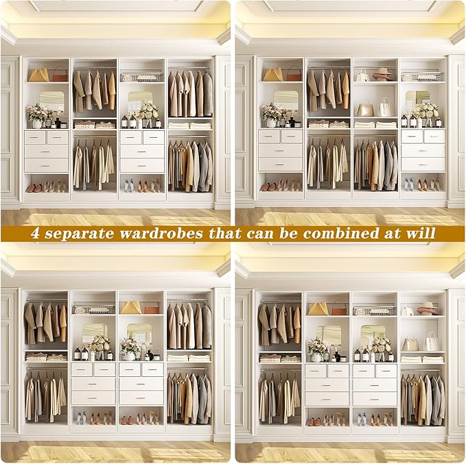 Unikito 100” Closet System