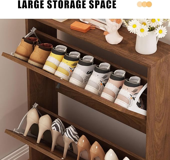 AVZEAR Freestanding Shoe Organizer