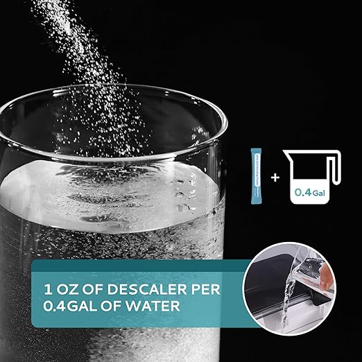 EUHOMY Ice Maker Cleaner & Descaler | 24 Use & Individually Packed | Ice