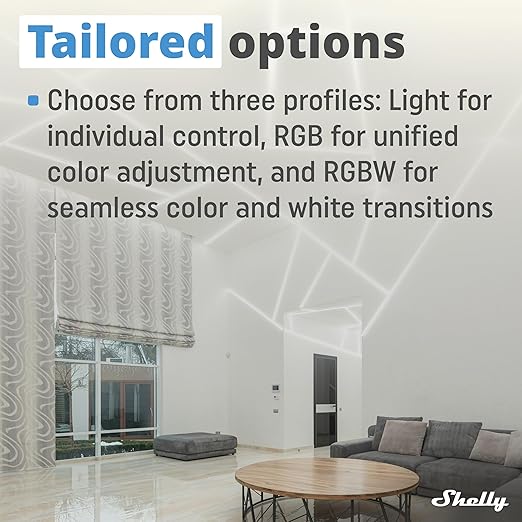 Shelly Plus RGBW PM | WiFi Smart Remote Control