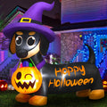 Danxilu Halloween Inflatables Outdoor Decorations 5 FT Dachshund Wiener Dog
