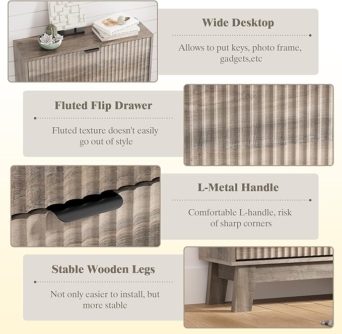 Shoe Cabinet Storage for Entryway