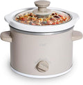 COOK WITH COLOR 2QT Mini Electric Round Slow Cooker