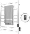 8-Bar Electric Heated Towel Warmer, Fast Heating