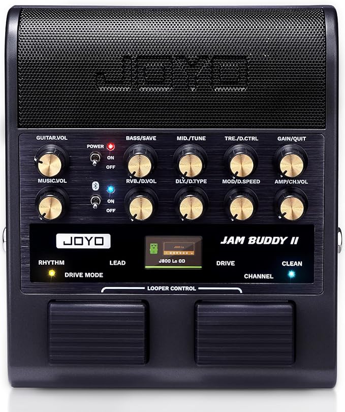 JOYO 10W Portable Electric Guitar Amp Multi-Effects Pedal Combo Amplifier