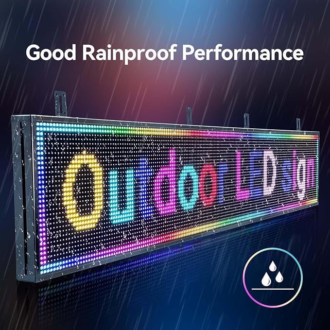 Programmable Led Sign Digital Scrolling Stock Sports Ticker Display Boards
