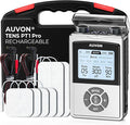 AUVON Rechargeable Digital TENS Unit Muscle Stimulator