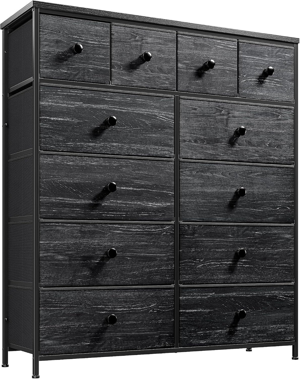 Romorgniz Dresser for Bedroom, Tall Vertical Storage Cabinet,12 Drawers