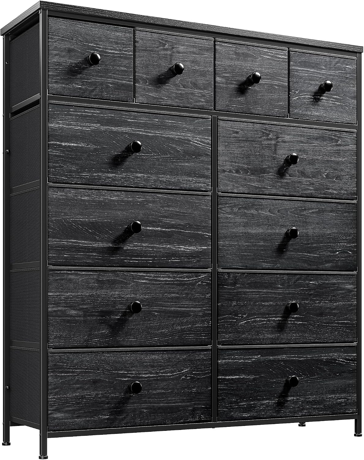 Romorgniz Dresser for Bedroom, Tall Vertical Storage Cabinet,12 Drawers