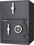Barska AX13308 Rotary Hopper Digital Keypad Depository Drop Safe 1.15 Cubic Ft