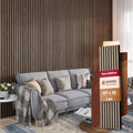 Avana Modern Acoustic Wood Wall Panels – 47.2 X 12.6 Inch Walnut Acoustic Panels 1 PC – Wall Panels for Interior Wall Decor for Homes, Offices, Studios – Sturdy and Durable Wood Panels for Wall