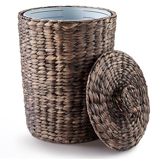 4 Gallons Wicker Waste Basket