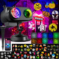 Nazuwke Halloween Christmas Projector Lights Outdoor, Holiday Projection