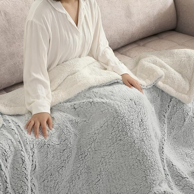 Electric Heated Blanket Full Size 72"×84"