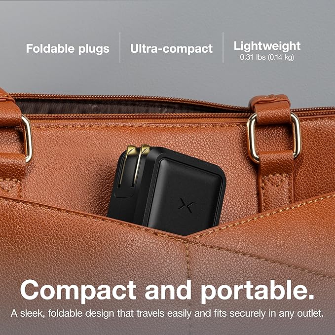 NOCO XGrid X65: 65W USB-C Charger – Dual Port GaN Power Adapter