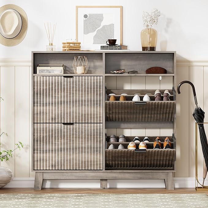 Shoe Cabinet Storage for Entryway
