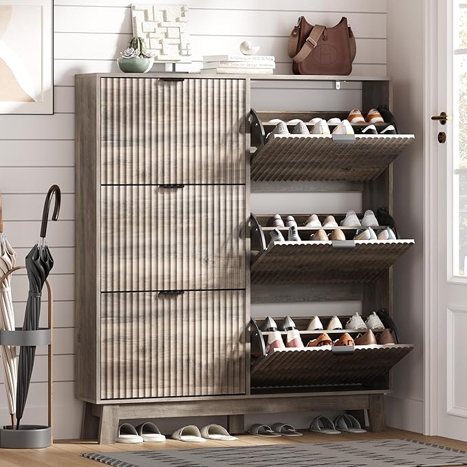 Shoe Cabinet Storage for Entryway