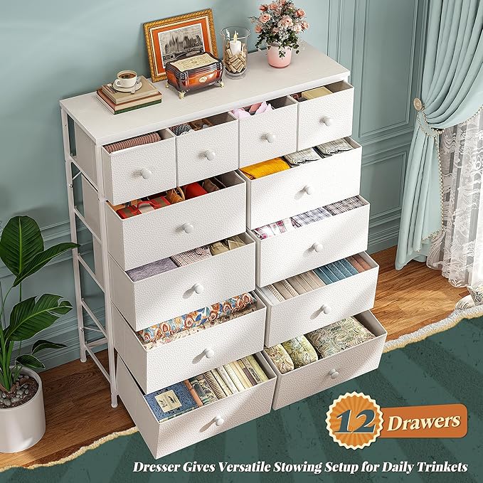 White Dresser for Bedroom Tall Dresser