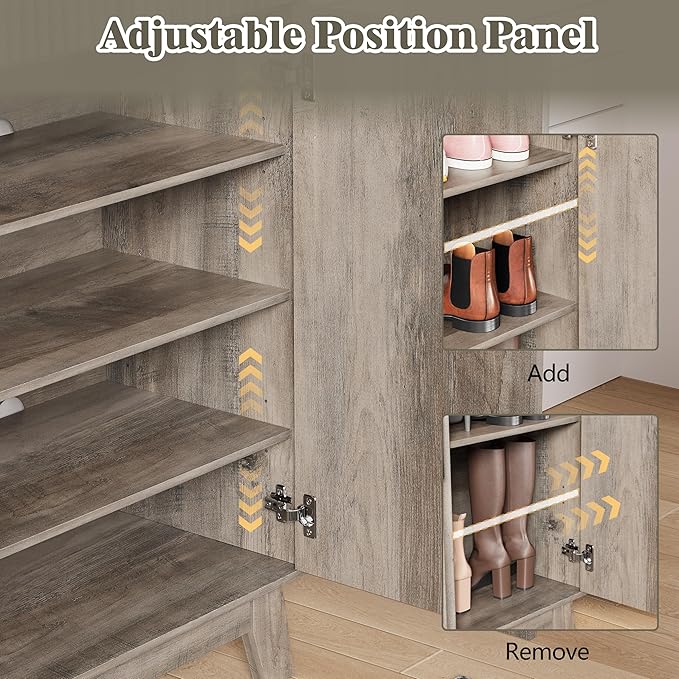 Shoe Cabinet Storage for Entryway