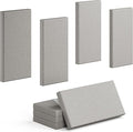 4 Pack High-Density Core with Fabric Cover Acoustic Panels – 24×12×2 In