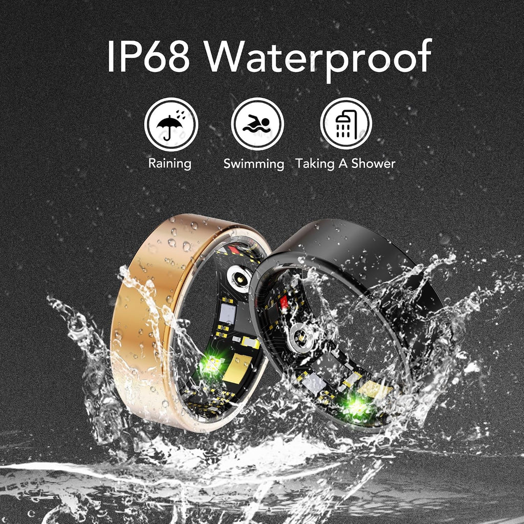 smart health ring fitness tracker for men women, package contents