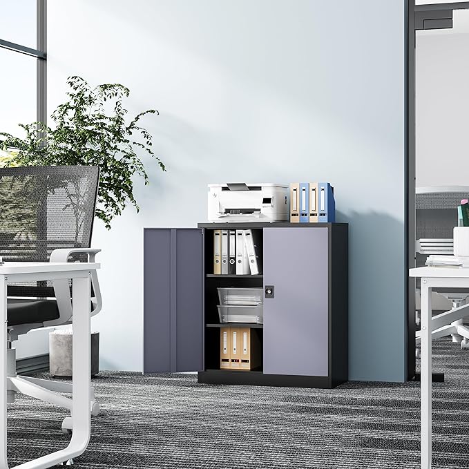 Metal Storage Cabinet-36” Tall Steel File Cabinets