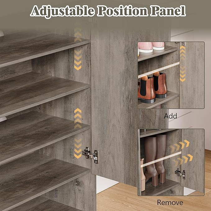 Shoe Cabinet Storage for Entryway