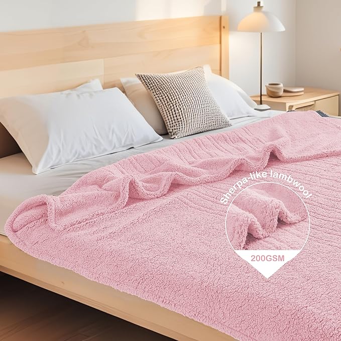 Electric Heated Blanket Full Size 72"×84"