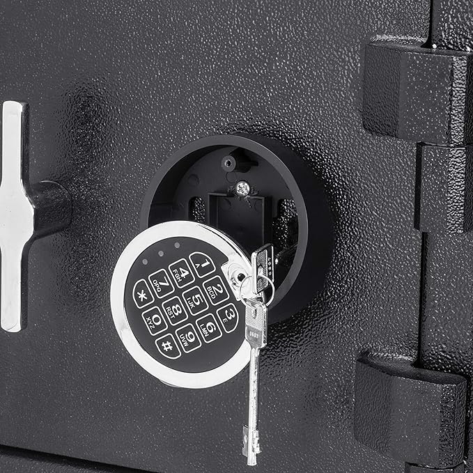 Barska AX13308 Rotary Hopper Digital Keypad Depository Drop Safe 1.15 Cubic Ft