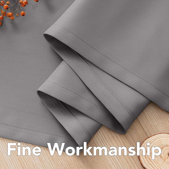 H.VERSAILTEX Blackout Room Darkening Curtains Window Panel Drapes