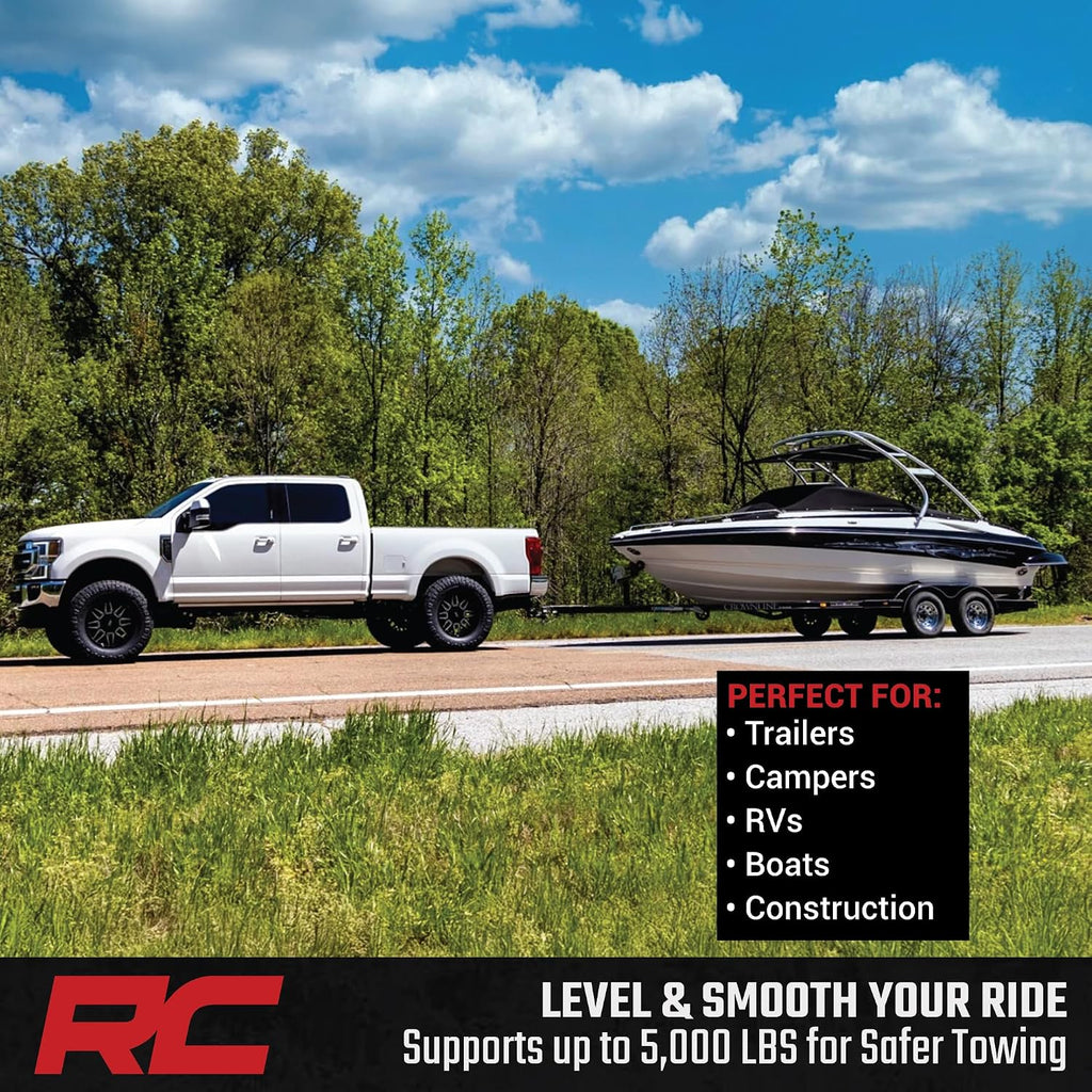 rough country air bags suspension kit for chevy showing dimensions