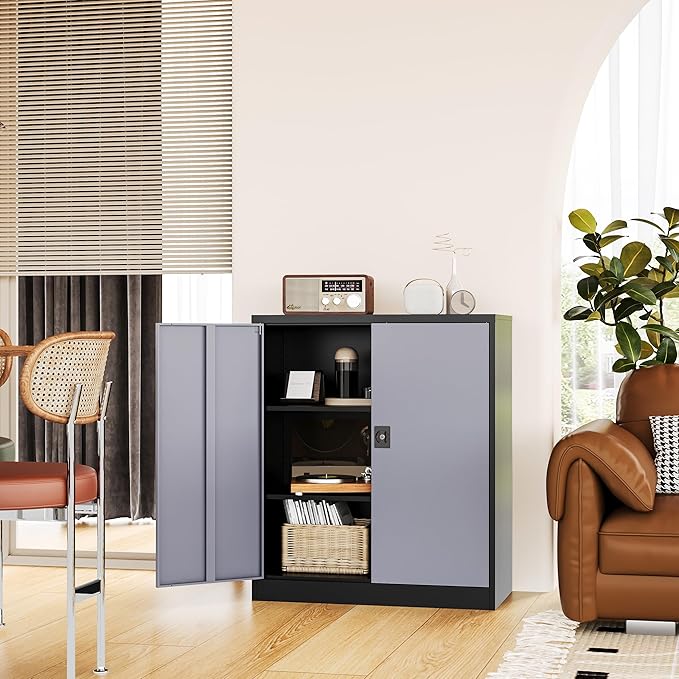 Metal Storage Cabinet-36” Tall Steel File Cabinets