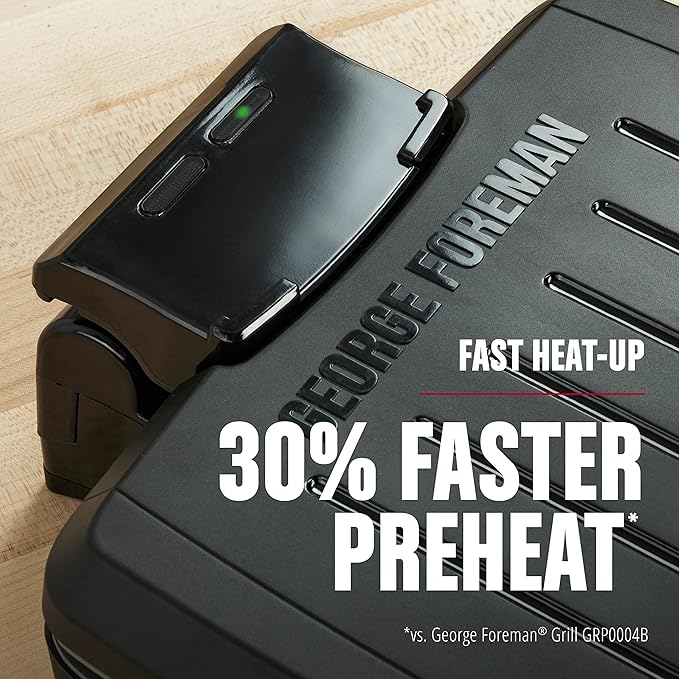 George Foreman® Fully Submersible™ Grill, NEW Dishwasher Safe, Wash the Entire