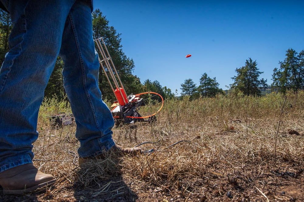 Do All Outdoors Raven - 75 Clay Automatic Clay Pigeon Thrower - Portable Skee...