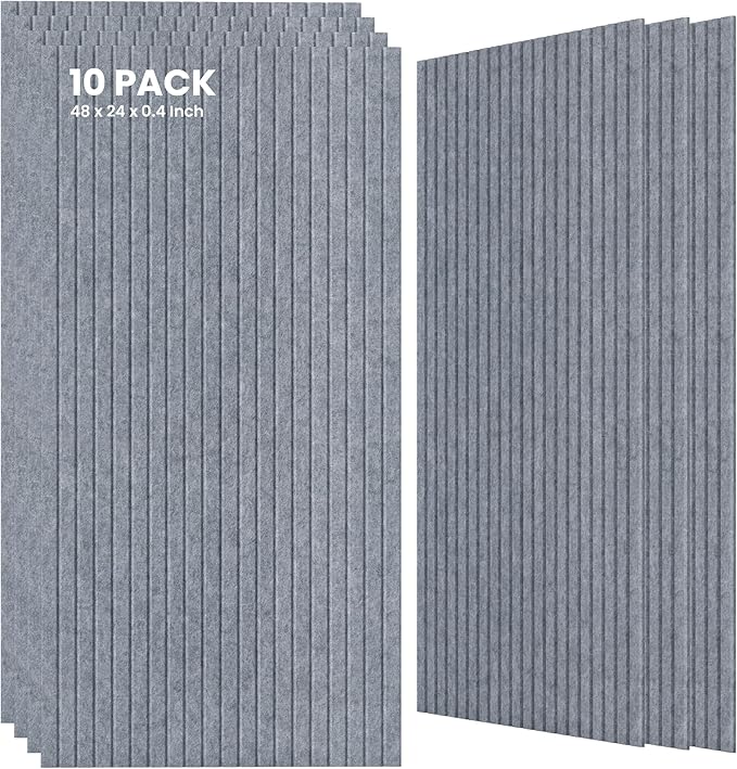10 Pack Large Acoustic Panels, Sound Panels