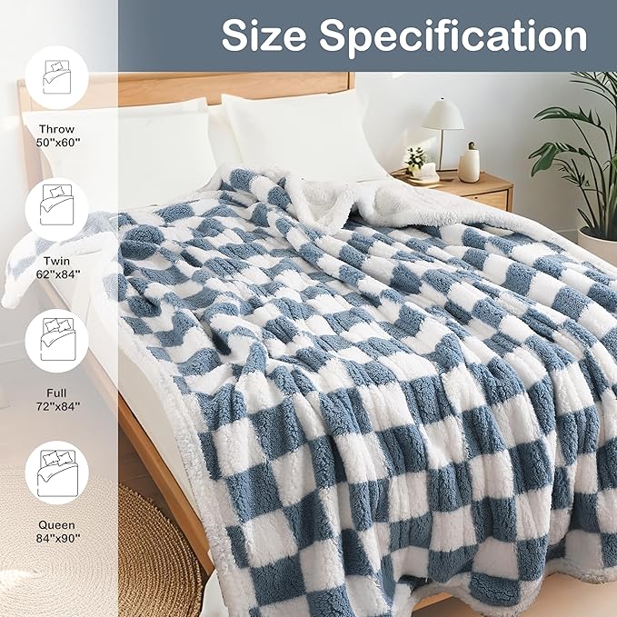 Electric Heated Blanket Full Size 72"×84"