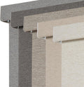 Persilux Blackout Roller Shades for Window Blinds,Cordless,Linen Fabric,Thermal Insulated Fabric UV Protection Shades for Home,Office,Bedroom,Door,Blackout-Cream,34 1/2" W X 64" H