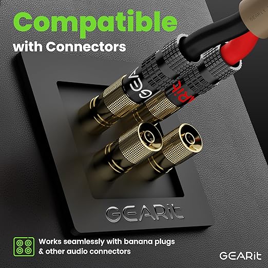 GEARit Outdoor Speaker Wire CL3 Rated, 14 Gauge Speaker Wire, Speaker Cable 250