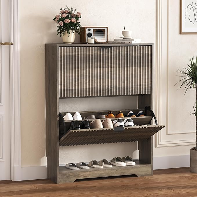 Shoe Cabinet Storage for Entryway