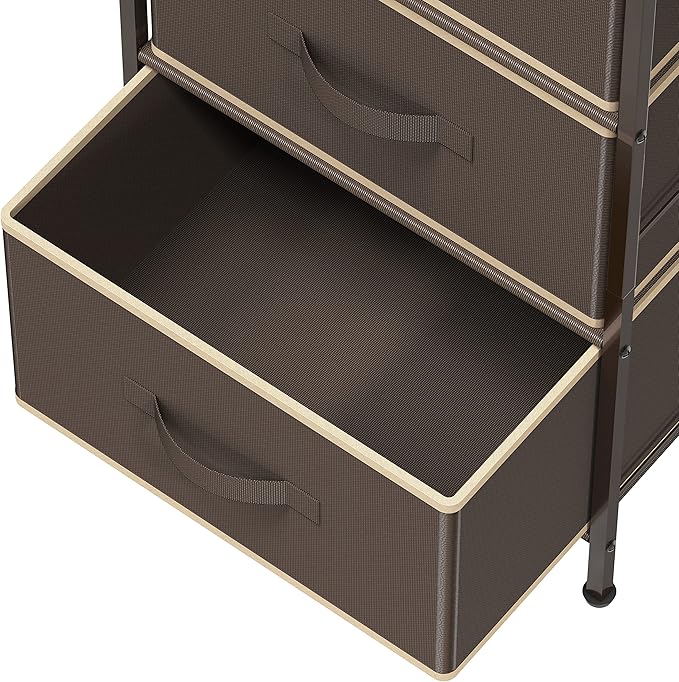 Simple Houseware 3 Drawer Nightstand Dresser