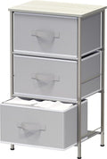 Simple Houseware 3 Drawer Nightstand Dresser